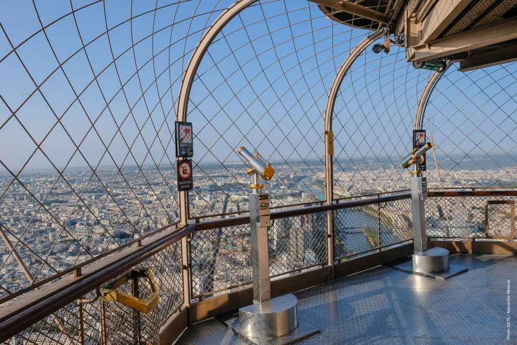 Eiffel Tower second level observation deck